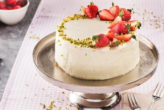 Erdbeer-Vanille-Torte