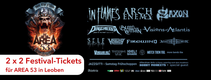 Gewinnspiel Festival AREA 53