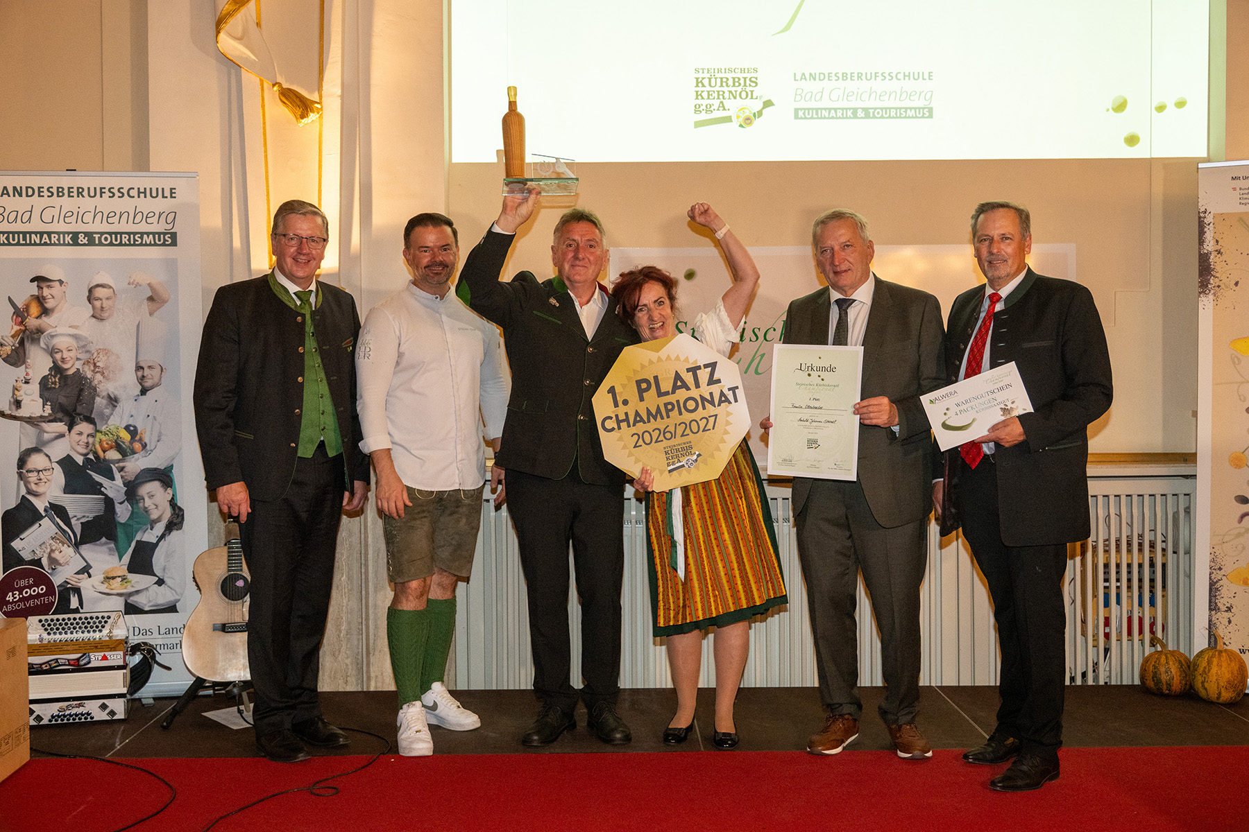 Die Kürbiskernöl-Champions 2026-2027