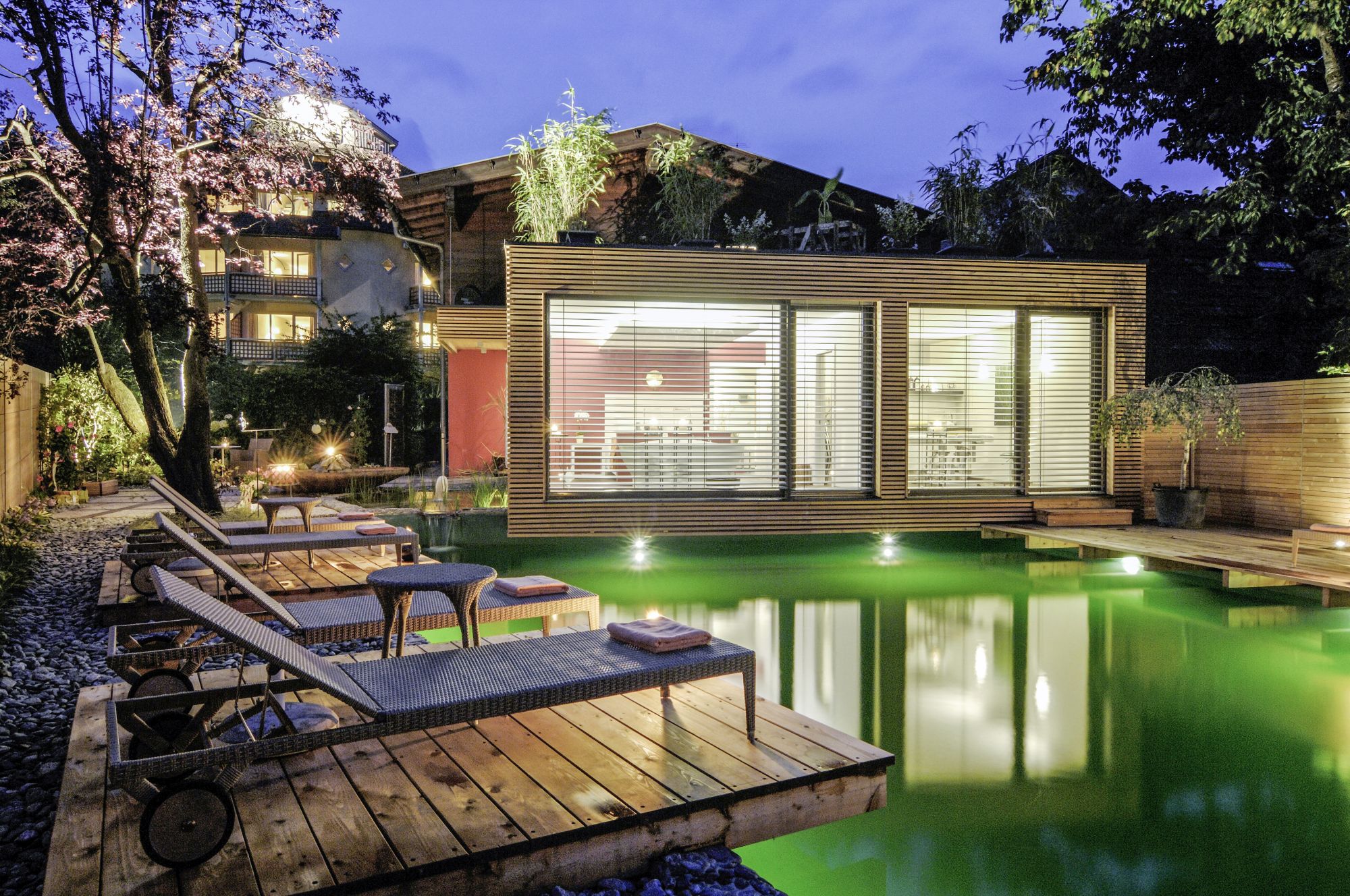 Naturbadeteich Hotel Moserhof