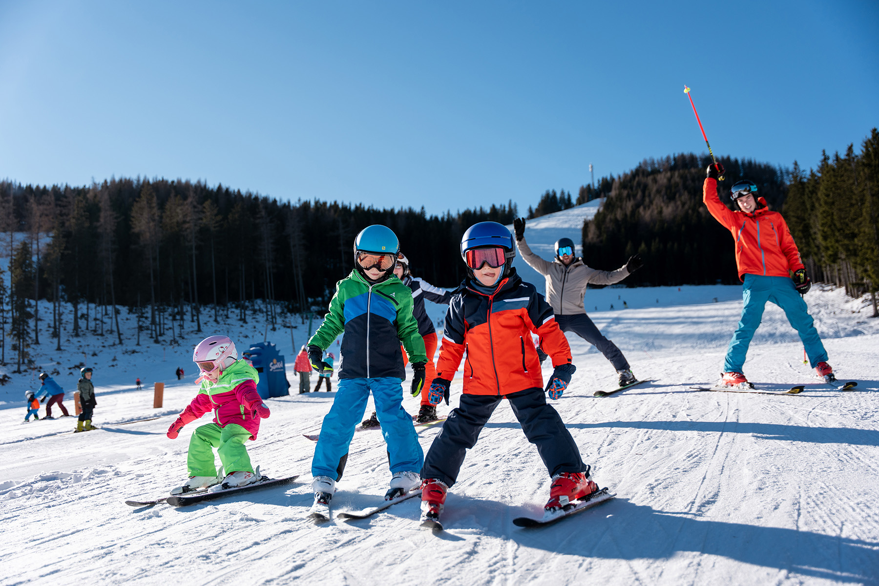Schifahren im oststeirischen Almenland
