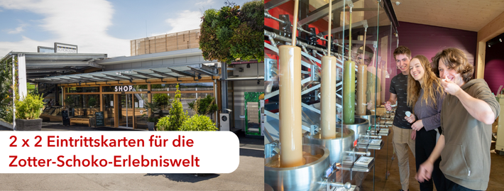 Sujet Gewinnspiel 2 x 2 Eintrittskarten Zotter
