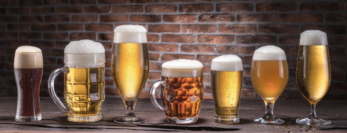 Bierglastypen, Biergläser