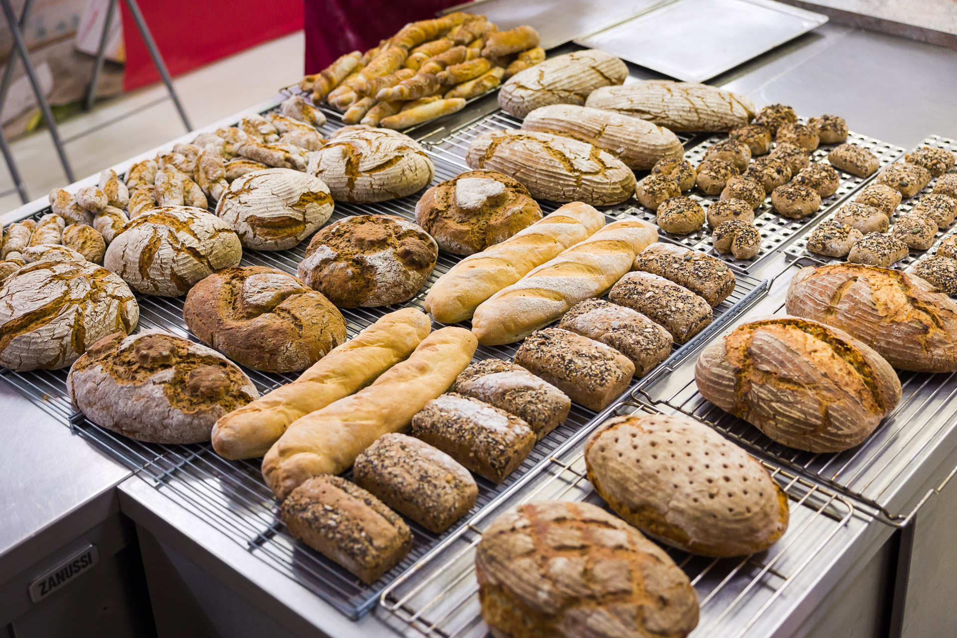 Zehn verschiedene Brote wurden gebacken