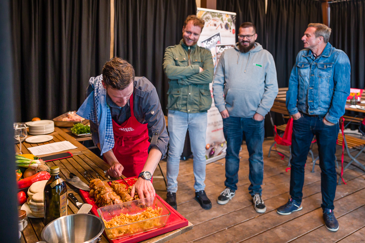 Hendlspieße für den Grill