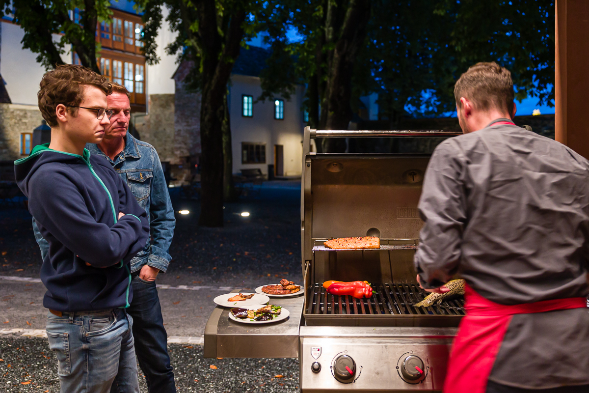 Abschluss des Grillkurses von Kochen & Küche