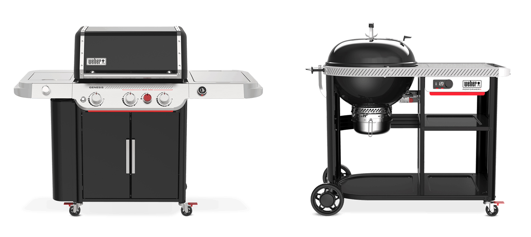 Neue smarte Grills: Holzkohlegrill und Gasgrill