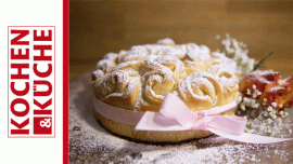 Rosenkuchen selber backen