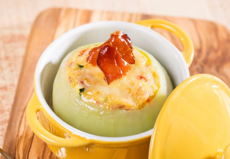 Gefüllte Kohlrabi