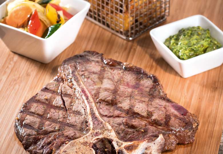 Porterhouse Steak vom Grill