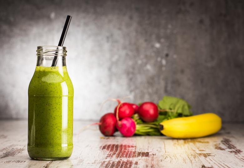 Grüner Frühstückssmoothie