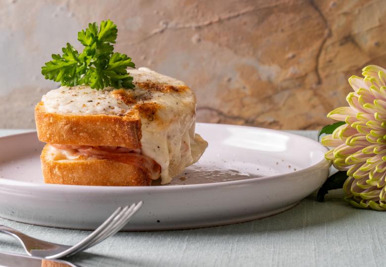 Croque Monsieur ohne Käse