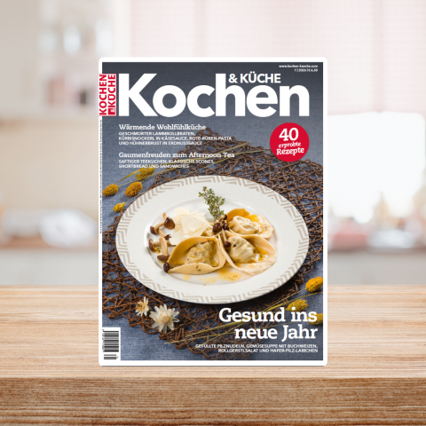 Heft Nr. 1/2026 Kochen & Küche Cover