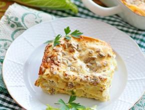 Chinakohl-Lasagne