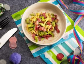 Bunte Spätzle