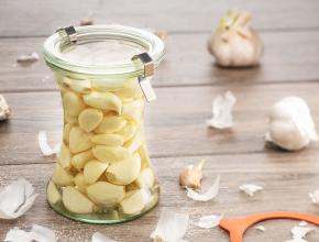 Fermentierter Knoblauch