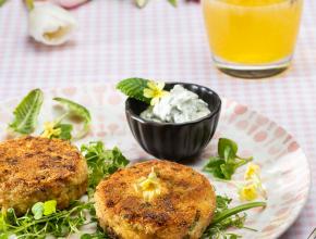 Topfen-Schinken-Laibchen