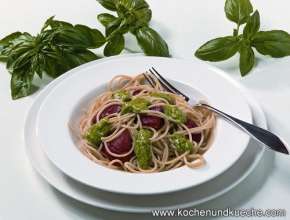 Spaghetti mit gerösteten Paradeisern