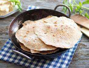 Schnelles Fladenbrot