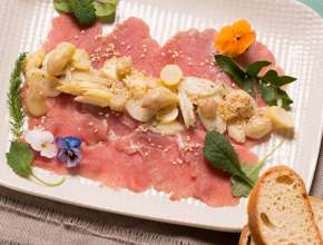 Kalbfleisch-Carpaccio