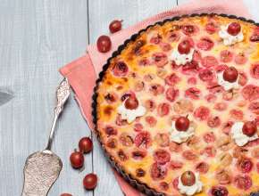 Stachelbeertarte
