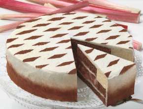 Rhabarber-Amaretto-Torte