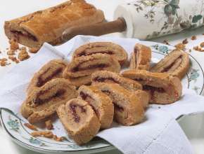Süßer Grammelstrudel