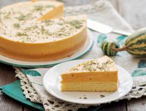 Kürbiscremetorte