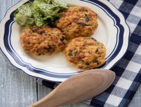 Kaspressknödel aus dem Backofen