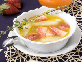 Spargel-Erdbeer-Kompott 
