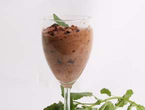 Einfache Schokoladenmousse