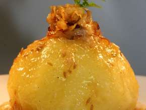 Waldviertler Knödel mit „Eintauch“ 
