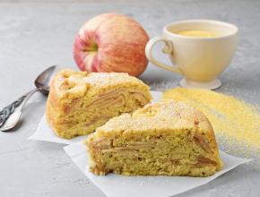 Polenta-Apfel-Torte 