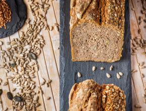 Brot mit gemischten Ölsaaten