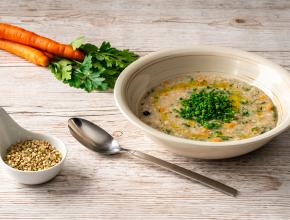 Buchweizengrießsuppe