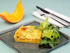 Polenta-Kürbisecken