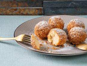 Topfengrießknödel