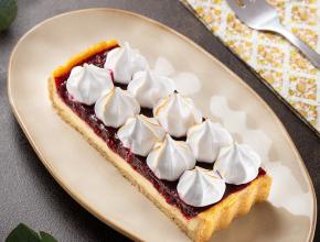 Cheesecake mit Fruchtspiegel