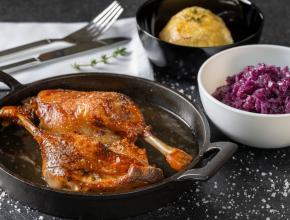 Confierte Entenkeulen