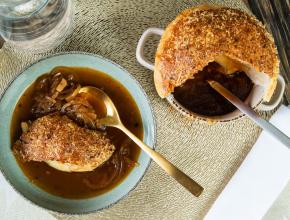 Französische Zwiebelsuppe