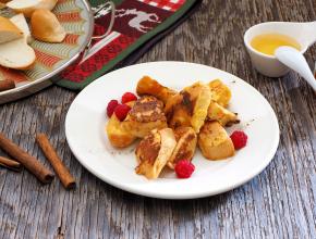 French Toast aus Germteigkrampus