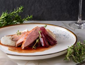 Gebratene Gänsebrust