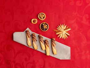 Orangen-Schoko-Schleifen