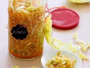 Kimchi mit Chinakohl und Rettich