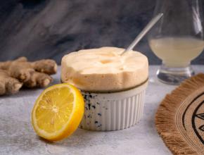 Ingwer-Zitronen-Parfait