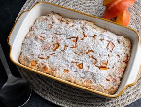 Kürbis-Grieß-Auflauf