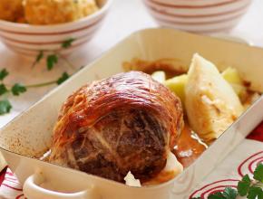 Mostbratl in der Rein mit Stöcklkraut