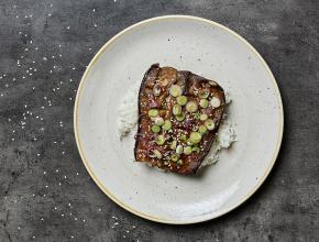 Gegrillte Melanzani