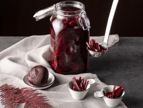 Fermentierte Rote Rüben mit Kren