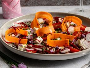 Sommerlicher Bohnensalat